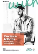 Titel der Broschüre Psoriasis-Arthritis