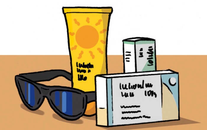 Handgepäck im Urlaub