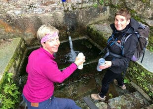 Vier intensive Wochen und 560 Kilometer Jakobsweg liegen hinter Stephanie Heinze (49) und ihrer Freundin Eva-Maria Wolf.