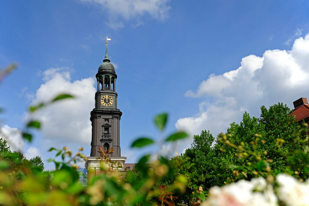 Abbildung der Hauptkirche Sankt Michaelis in Hamburg