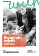 Titel der Broschüre Rheumatoide Arthritis