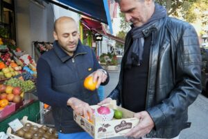 Einkaufen auf dem Markt