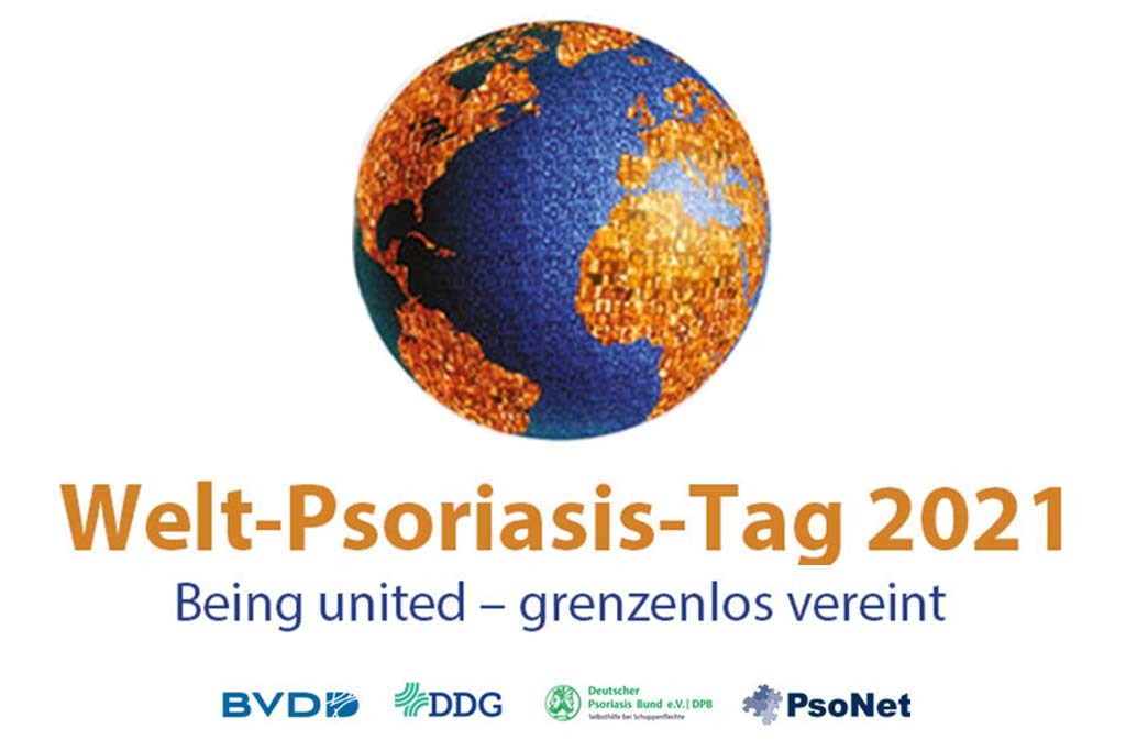 Logo zum Welt-Psoriasis-Tag 2021