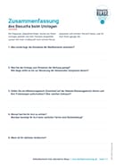 Titel der Broschüre Fragebogen Zusammenfassung Arztgespräch