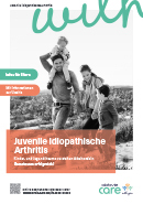 Titel der Broschüre Juvenile idiopathische Arthritis (JIA) - Was Eltern wissen sollten