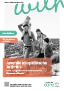 Titel der Broschüre Juvenile idiopathische Arthritis (JIA) - Was Eltern wissen sollten