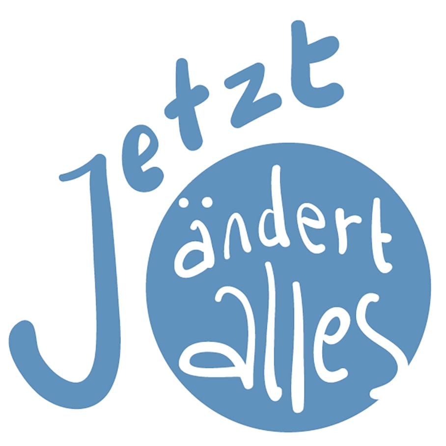 Jetzt Logo blau