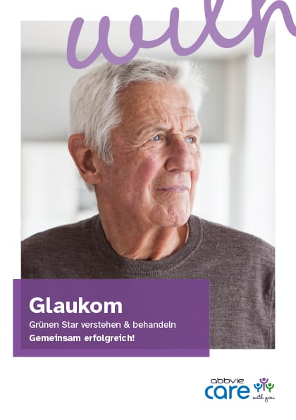 Titel der Broschüre Glaukom