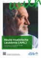 Titelbild der Broschüre Akute myeloische Leukämie (AML): Informationen zu Krankheitsbild, Therapie und Leben mit der Erkrankung