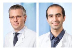 Prof. Dr. Martin Südmeyer und Dr. Ali Amouzandeh 