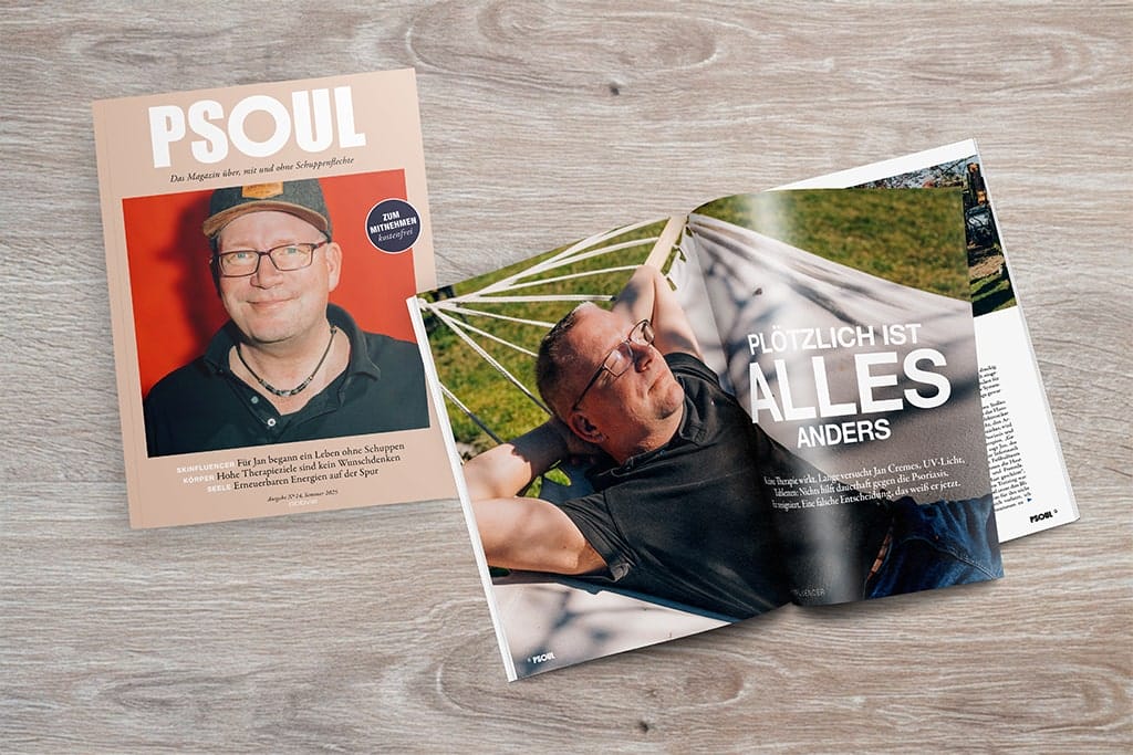 Mockup der neuen PSOUL-Ausgabe