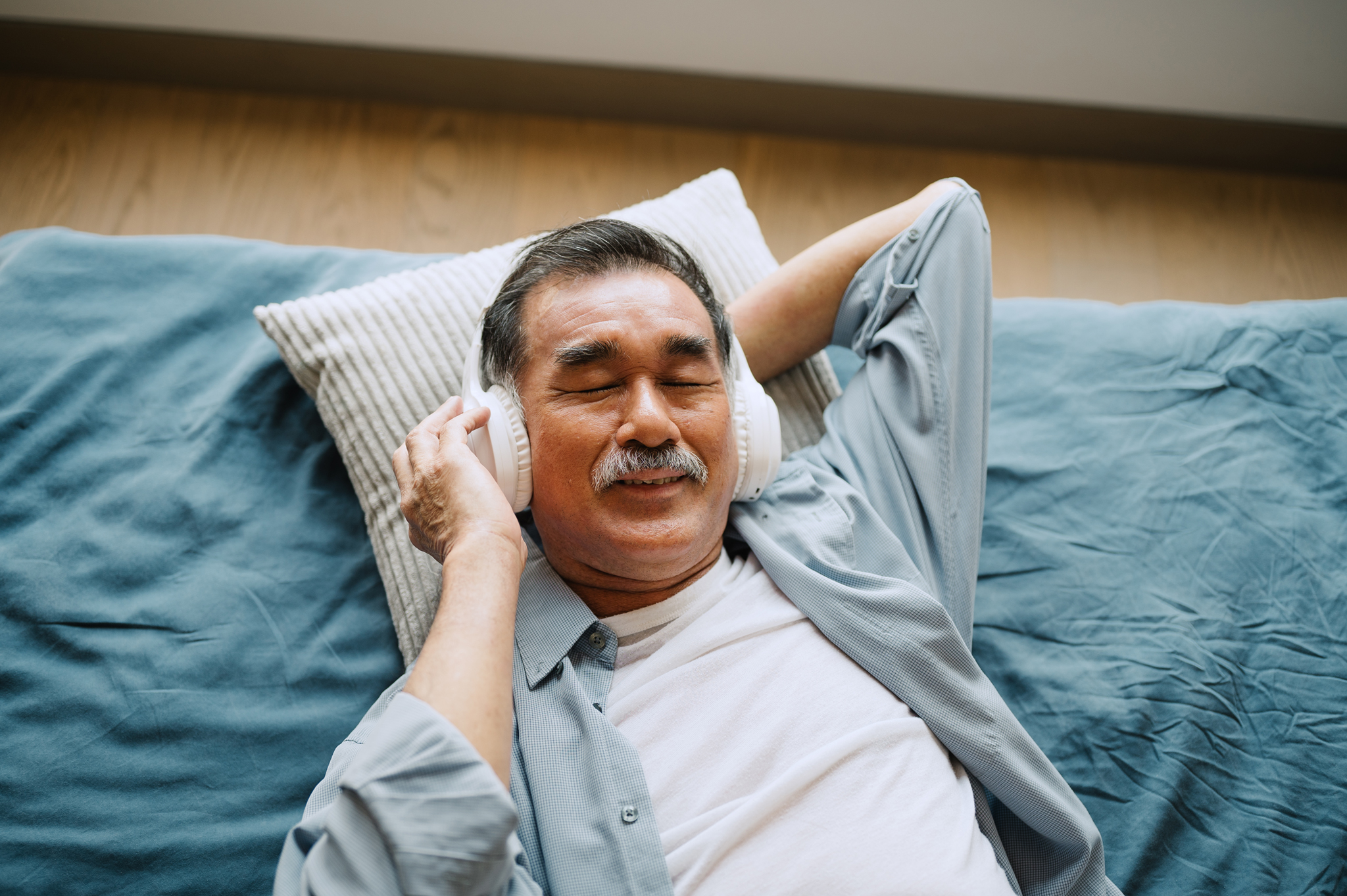 Es gibt ein breites Angebot an Hörbüchern.