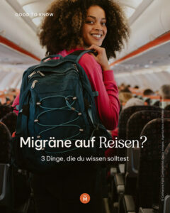Migräne auf Reisen?