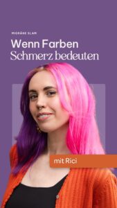 Wenn Farben Schmerz bedeuten - Ricis Instagram Story